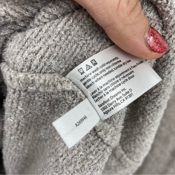 Barefoot Dreams CozyChic Lite Calypso Wrap Robe Large/XL - Picture 2 of 9